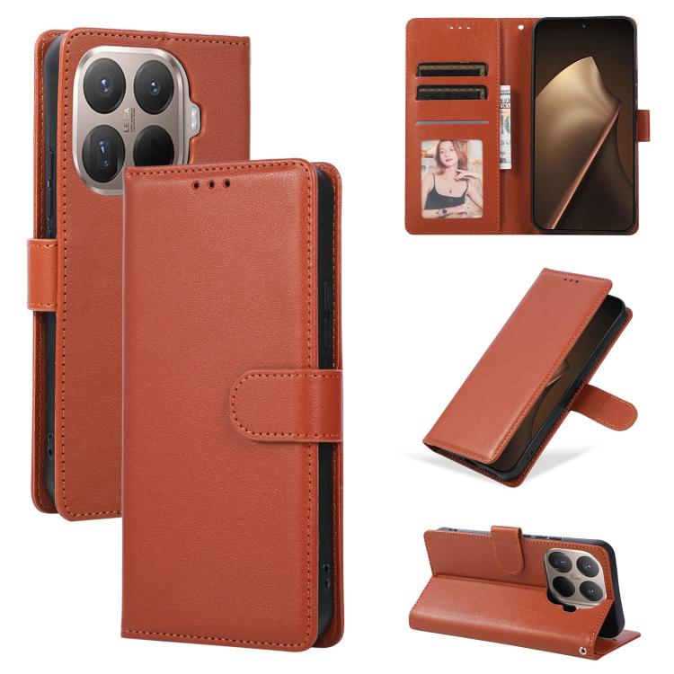3-Card Slots Multifunctional Leather Phone Case, For Xiaomi 17T Pro 5G, For Xiaomi 17T 5G, For Xiaomi 15T Pro, For Xiaomi 15T, For Xiaomi Poco C75 4G, For Xiaomi 14T Pro