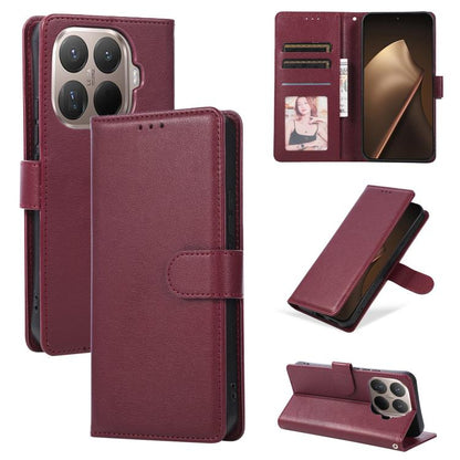 3-Card Slots Multifunctional Leather Phone Case, For Xiaomi 17T Pro 5G, For Xiaomi 17T 5G, For Xiaomi 15T Pro, For Xiaomi 15T, For Xiaomi Poco C75 4G, For Xiaomi 14T Pro