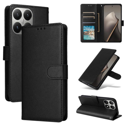 3-Card Slots Multifunctional Leather Phone Case, For Xiaomi 17T Pro 5G, For Xiaomi 17T 5G, For Xiaomi 15T Pro, For Xiaomi 15T, For Xiaomi Poco C75 4G, For Xiaomi 14T Pro
