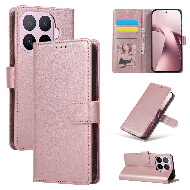 3-Card Slots Multifunctional Leather Phone Case, For Xiaomi 17T Pro 5G, For Xiaomi 17T 5G, For Xiaomi 15T Pro, For Xiaomi 15T, For Xiaomi Poco C75 4G, For Xiaomi 14T Pro