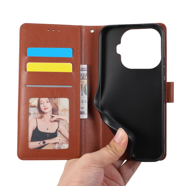 3-Card Slots Multifunctional Leather Phone Case, For Xiaomi 17T Pro 5G, For Xiaomi 17T 5G, For Xiaomi 15T Pro, For Xiaomi 15T, For Xiaomi Poco C75 4G, For Xiaomi 14T Pro