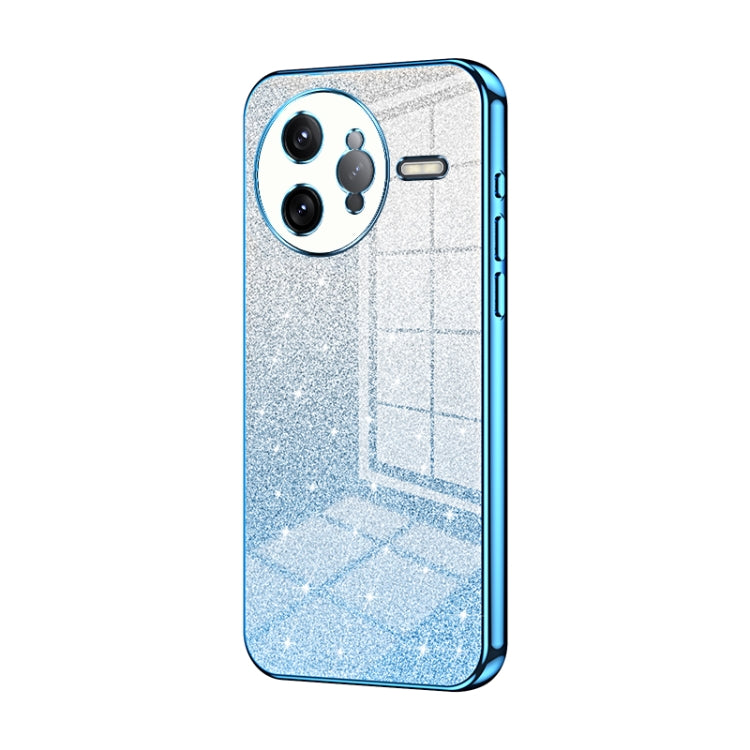 Gradient Glitter Powder Electroplated Phone Case, For Redmi K80 Pro, For Redmi K80, For Redmi Note 14 4G 163.25mm