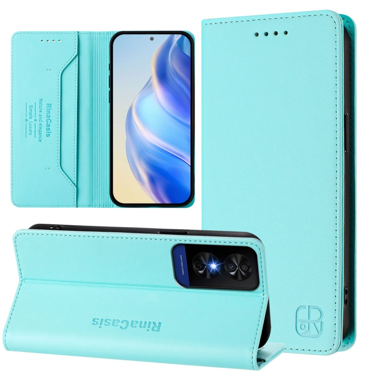 RC01 Dual-Folded Magnetic Suction RFID Leather Phone Case, For TCL K70 Power 4G / K70 4G, For TCL NxtPaper 70 Pro 5G, For TCL K33 5G / K32 5G, For TCL 60 NxtPaper, For TCL 605 / 60 SE, For TCL 50 5G / XE Nxtpaper 5G / XE 5G, For TCL 50 Pro NxtPaper    ...