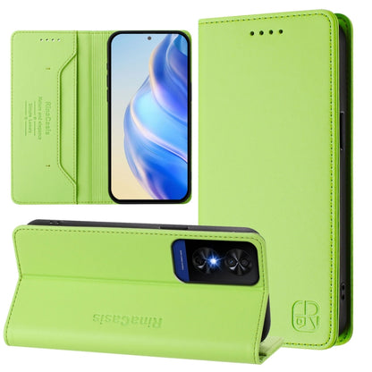 RC01 Dual-Folded Magnetic Suction RFID Leather Phone Case, For TCL K70 Power 4G / K70 4G, For TCL NxtPaper 70 Pro 5G, For TCL K33 5G / K32 5G, For TCL 60 NxtPaper, For TCL 605 / 60 SE, For TCL 50 5G / XE Nxtpaper 5G / XE 5G, For TCL 50 Pro NxtPaper    ...