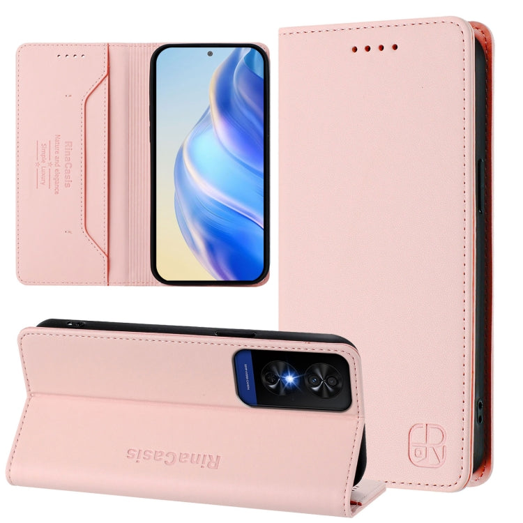 RC01 Dual-Folded Magnetic Suction RFID Leather Phone Case, For TCL K70 Power 4G / K70 4G, For TCL NxtPaper 70 Pro 5G, For TCL K33 5G / K32 5G, For TCL 60 NxtPaper, For TCL 605 / 60 SE, For TCL 50 5G / XE Nxtpaper 5G / XE 5G, For TCL 50 Pro NxtPaper    ...