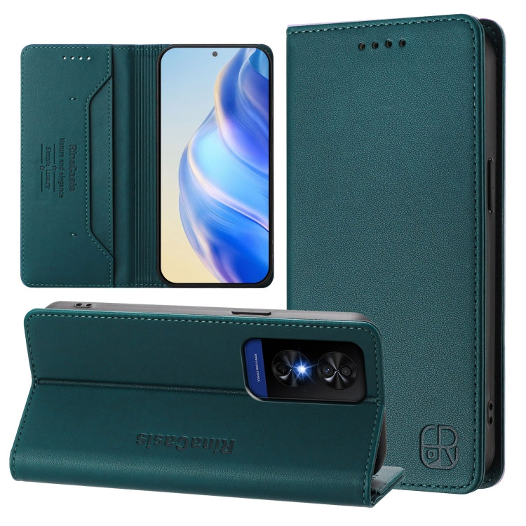 RC01 Dual-Folded Magnetic Suction RFID Leather Phone Case, For TCL K70 Power 4G / K70 4G, For TCL NxtPaper 70 Pro 5G, For TCL K33 5G / K32 5G, For TCL 60 NxtPaper, For TCL 605 / 60 SE, For TCL 50 5G / XE Nxtpaper 5G / XE 5G, For TCL 50 Pro NxtPaper    ...