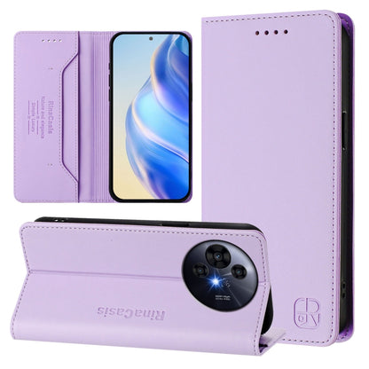 RC01 Dual-Folded Magnetic Suction RFID Leather Phone Case, For TCL K70 Power 4G / K70 4G, For TCL NxtPaper 70 Pro 5G, For TCL K33 5G / K32 5G, For TCL 60 NxtPaper, For TCL 605 / 60 SE, For TCL 50 5G / XE Nxtpaper 5G / XE 5G, For TCL 50 Pro NxtPaper    ...