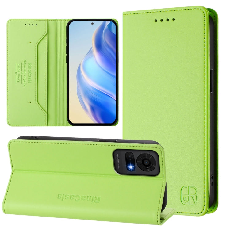RC01 Dual-Folded Magnetic Suction RFID Leather Phone Case, For TCL K70 Power 4G / K70 4G, For TCL NxtPaper 70 Pro 5G, For TCL K33 5G / K32 5G, For TCL 60 NxtPaper, For TCL 605 / 60 SE, For TCL 50 5G / XE Nxtpaper 5G / XE 5G, For TCL 50 Pro NxtPaper    ...