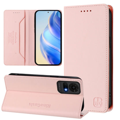 RC01 Dual-Folded Magnetic Suction RFID Leather Phone Case, For TCL K70 Power 4G / K70 4G, For TCL NxtPaper 70 Pro 5G, For TCL K33 5G / K32 5G, For TCL 60 NxtPaper, For TCL 605 / 60 SE, For TCL 50 5G / XE Nxtpaper 5G / XE 5G, For TCL 50 Pro NxtPaper    ...