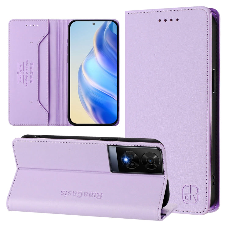 RC01 Dual-Folded Magnetic Suction RFID Leather Phone Case, For TCL K70 Power 4G / K70 4G, For TCL NxtPaper 70 Pro 5G, For TCL K33 5G / K32 5G, For TCL 60 NxtPaper, For TCL 605 / 60 SE, For TCL 50 5G / XE Nxtpaper 5G / XE 5G, For TCL 50 Pro NxtPaper    ...
