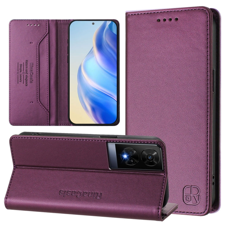 RC01 Dual-Folded Magnetic Suction RFID Leather Phone Case, For TCL K70 Power 4G / K70 4G, For TCL NxtPaper 70 Pro 5G, For TCL K33 5G / K32 5G, For TCL 60 NxtPaper, For TCL 605 / 60 SE, For TCL 50 5G / XE Nxtpaper 5G / XE 5G, For TCL 50 Pro NxtPaper    ...