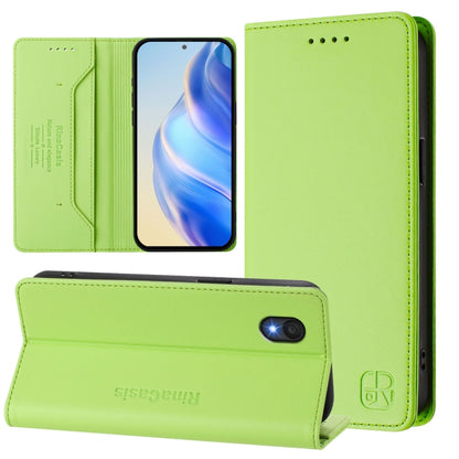 RC01 Dual-Folded Magnetic Suction RFID Leather Phone Case, For TCL K70 Power 4G / K70 4G, For TCL NxtPaper 70 Pro 5G, For TCL K33 5G / K32 5G, For TCL 60 NxtPaper, For TCL 605 / 60 SE, For TCL 50 5G / XE Nxtpaper 5G / XE 5G, For TCL 50 Pro NxtPaper    ...