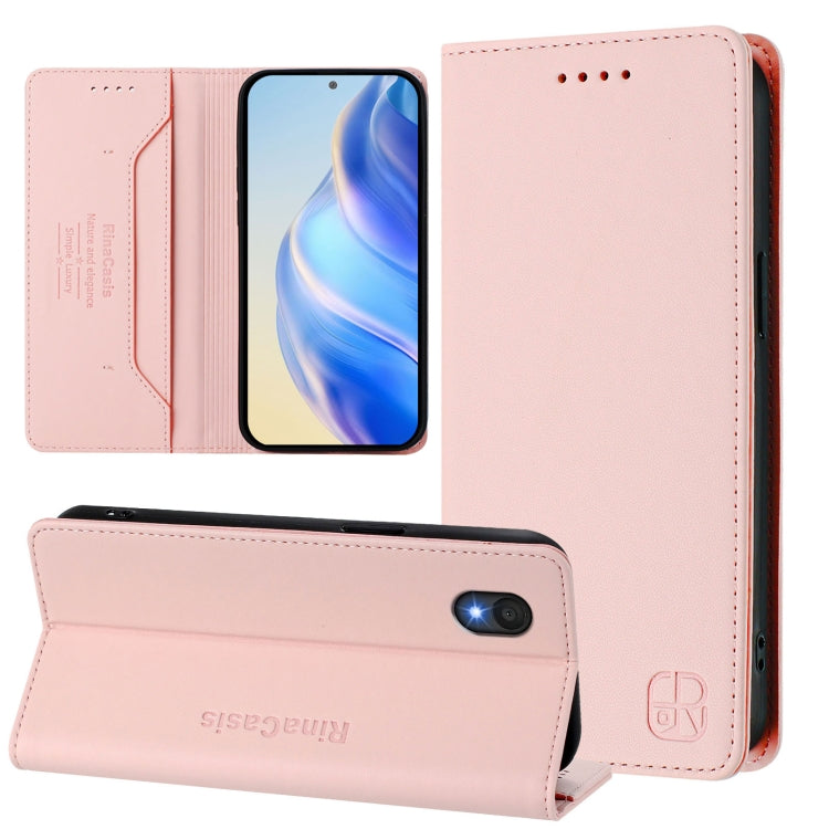 RC01 Dual-Folded Magnetic Suction RFID Leather Phone Case, For TCL K70 Power 4G / K70 4G, For TCL NxtPaper 70 Pro 5G, For TCL K33 5G / K32 5G, For TCL 60 NxtPaper, For TCL 605 / 60 SE, For TCL 50 5G / XE Nxtpaper 5G / XE 5G, For TCL 50 Pro NxtPaper    ...