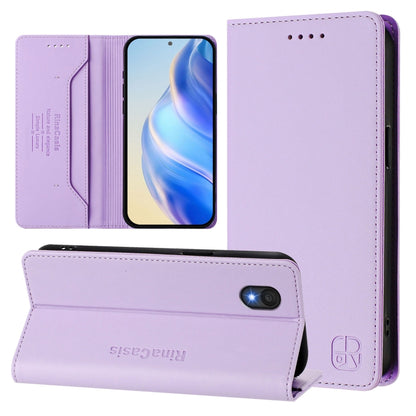 RC01 Dual-Folded Magnetic Suction RFID Leather Phone Case, For TCL K70 Power 4G / K70 4G, For TCL NxtPaper 70 Pro 5G, For TCL K33 5G / K32 5G, For TCL 60 NxtPaper, For TCL 605 / 60 SE, For TCL 50 5G / XE Nxtpaper 5G / XE 5G, For TCL 50 Pro NxtPaper    ...