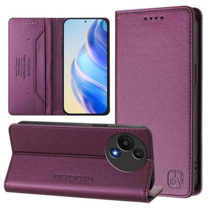 RC01 Dual-Folded Magnetic Suction RFID Leather Phone Case, For TCL K70 Power 4G / K70 4G, For TCL NxtPaper 70 Pro 5G, For TCL K33 5G / K32 5G, For TCL 60 NxtPaper, For TCL 605 / 60 SE, For TCL 50 5G / XE Nxtpaper 5G / XE 5G, For TCL 50 Pro NxtPaper    ...