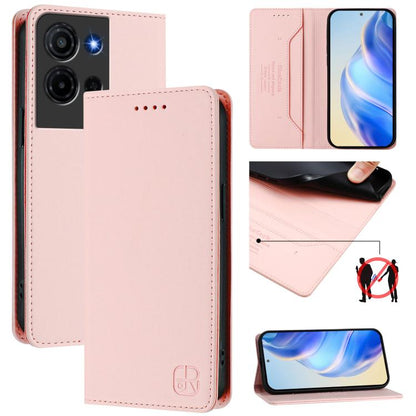 RC01 Dual-Folded Magnetic Suction RFID Leather Phone Case, For TCL K70 Power 4G / K70 4G, For TCL NxtPaper 70 Pro 5G, For TCL K33 5G / K32 5G, For TCL 60 NxtPaper, For TCL 605 / 60 SE, For TCL 50 5G / XE Nxtpaper 5G / XE 5G, For TCL 50 Pro NxtPaper    ...