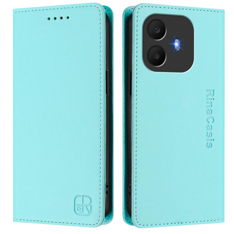 RC01 Dual-Folded Magnetic Suction RFID Leather Phone Case, For TCL K70 Power 4G / K70 4G, For TCL NxtPaper 70 Pro 5G, For TCL K33 5G / K32 5G, For TCL 60 NxtPaper, For TCL 605 / 60 SE, For TCL 50 5G / XE Nxtpaper 5G / XE 5G, For TCL 50 Pro NxtPaper    ...