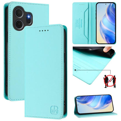 RC01 Dual-Folded Magnetic Suction RFID Leather Phone Case, For TCL K70 Power 4G / K70 4G, For TCL NxtPaper 70 Pro 5G, For TCL K33 5G / K32 5G, For TCL 60 NxtPaper, For TCL 605 / 60 SE, For TCL 50 5G / XE Nxtpaper 5G / XE 5G, For TCL 50 Pro NxtPaper    ...