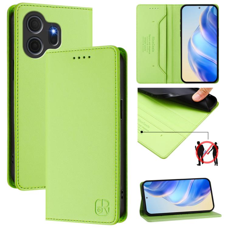 RC01 Dual-Folded Magnetic Suction RFID Leather Phone Case, For TCL K70 Power 4G / K70 4G, For TCL NxtPaper 70 Pro 5G, For TCL K33 5G / K32 5G, For TCL 60 NxtPaper, For TCL 605 / 60 SE, For TCL 50 5G / XE Nxtpaper 5G / XE 5G, For TCL 50 Pro NxtPaper    ...