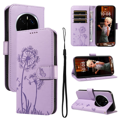 Dandelion Embossed Pattern Flip Leather Phone Case, For Honor Magic7 Pro, For Honor Magic7 5G