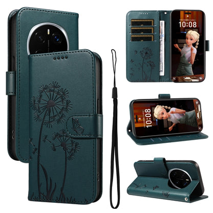Dandelion Embossed Pattern Flip Leather Phone Case, For Honor Magic7 Pro, For Honor Magic7 5G
