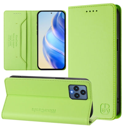 RC01 Dual-Folded Magnetic Suction RFID Leather Phone Case, For T-Mobile REVVL 8 5G / T Phone 3, For T-Mobile Revvl 7 Pro 5G, For T-Mobile Revvl 7 5G, For T-Mobile Revvl 6 Pro / 6X Pro 5G, For T-Mobile Revvl 6 5G / 6X 5G