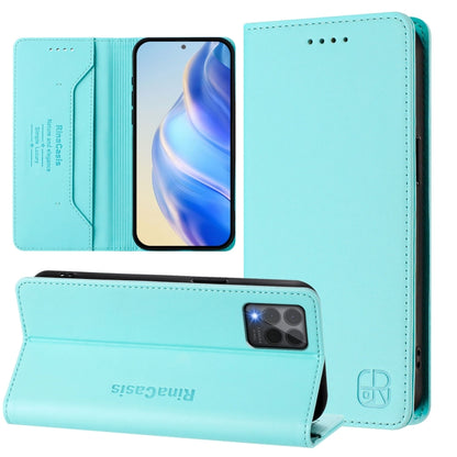 RC01 Dual-Folded Magnetic Suction RFID Leather Phone Case, For T-Mobile REVVL 8 5G / T Phone 3, For T-Mobile Revvl 7 Pro 5G, For T-Mobile Revvl 7 5G, For T-Mobile Revvl 6 Pro / 6X Pro 5G, For T-Mobile Revvl 6 5G / 6X 5G