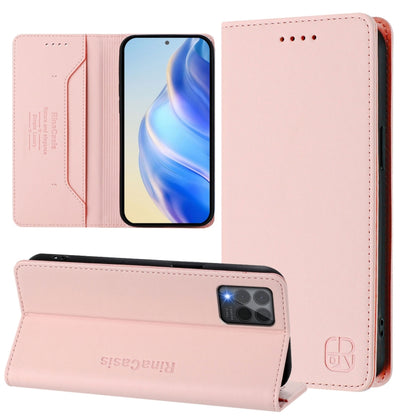 RC01 Dual-Folded Magnetic Suction RFID Leather Phone Case, For T-Mobile REVVL 8 5G / T Phone 3, For T-Mobile Revvl 7 Pro 5G, For T-Mobile Revvl 7 5G, For T-Mobile Revvl 6 Pro / 6X Pro 5G, For T-Mobile Revvl 6 5G / 6X 5G