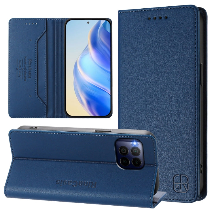 RC01 Dual-Folded Magnetic Suction RFID Leather Phone Case, For T-Mobile REVVL 8 5G / T Phone 3, For T-Mobile Revvl 7 Pro 5G, For T-Mobile Revvl 7 5G, For T-Mobile Revvl 6 Pro / 6X Pro 5G, For T-Mobile Revvl 6 5G / 6X 5G