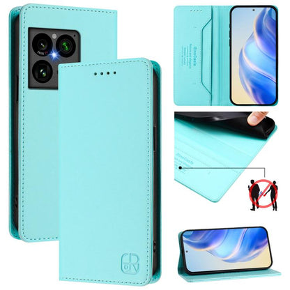 RC01 Dual-Folded Magnetic Suction RFID Leather Phone Case, For Sony Xperia 1 VIII, For Sony Xperia 10 VI 2024, For Sony Xperia 1 VI 2024, For Sony Xperia 5 VI 2024, For Sony Xperia 5 V, For Sony Xperia 1 V 2023, For Sony Xperia 10 V 2023               ...