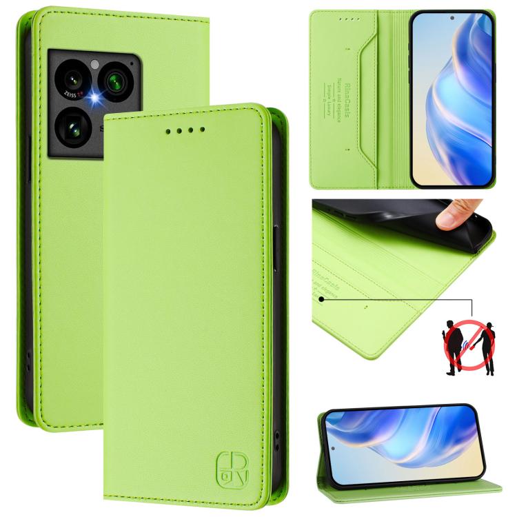 RC01 Dual-Folded Magnetic Suction RFID Leather Phone Case, For Sony Xperia 1 VIII, For Sony Xperia 10 VI 2024, For Sony Xperia 1 VI 2024, For Sony Xperia 5 VI 2024, For Sony Xperia 5 V, For Sony Xperia 1 V 2023, For Sony Xperia 10 V 2023               ...
