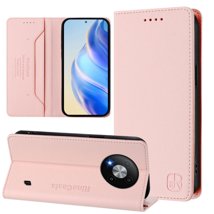 RC01 Dual-Folded Magnetic Suction RFID Leather Phone Case, For ZTE Blade V60 Vita / V60 Design, For ZTE Blade A75 5G / Nubia Focus 5G, For ZTE Blade A75 4G, For ZTE Blade A35 / A55, For ZTE Blade V60 4G / Axon 60 4G, For ZTE Nubia Z60 Ultra            ...