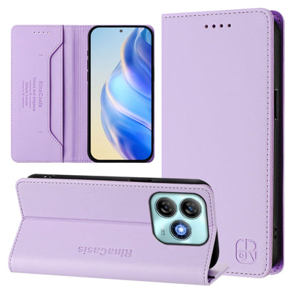 RC01 Dual-Folded Magnetic Suction RFID Leather Phone Case, For ZTE Blade V60 Vita / V60 Design, For ZTE Blade A75 5G / Nubia Focus 5G, For ZTE Blade A75 4G, For ZTE Blade A35 / A55, For ZTE Blade V60 4G / Axon 60 4G, For ZTE Nubia Z60 Ultra            ...