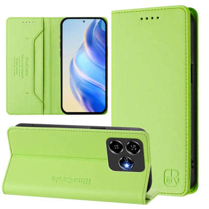 RC01 Dual-Folded Magnetic Suction RFID Leather Phone Case, For ZTE Blade V60 Vita / V60 Design, For ZTE Blade A75 5G / Nubia Focus 5G, For ZTE Blade A75 4G, For ZTE Blade A35 / A55, For ZTE Blade V60 4G / Axon 60 4G, For ZTE Nubia Z60 Ultra            ...