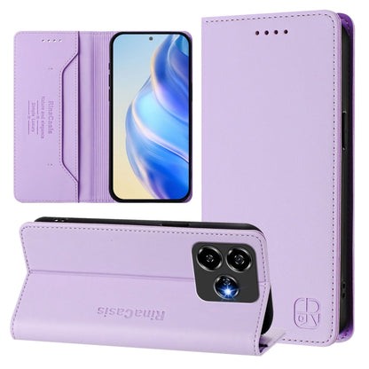 RC01 Dual-Folded Magnetic Suction RFID Leather Phone Case, For ZTE Blade V60 Vita / V60 Design, For ZTE Blade A75 5G / Nubia Focus 5G, For ZTE Blade A75 4G, For ZTE Blade A35 / A55, For ZTE Blade V60 4G / Axon 60 4G, For ZTE Nubia Z60 Ultra            ...