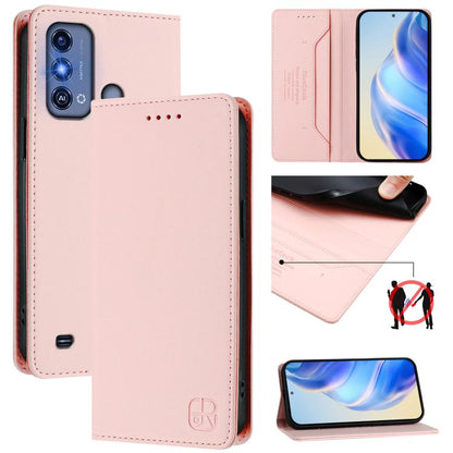 RC01 Dual-Folded Magnetic Suction RFID Leather Phone Case, For ZTE Blade V60 Vita / V60 Design, For ZTE Blade A75 5G / Nubia Focus 5G, For ZTE Blade A75 4G, For ZTE Blade A35 / A55, For ZTE Blade V60 4G / Axon 60 4G, For ZTE Nubia Z60 Ultra            ...