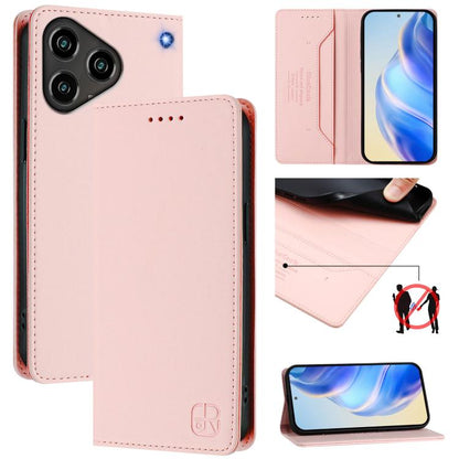 RC01 Dual-Folded Magnetic Suction RFID Leather Phone Case, For ZTE nubia Neo 5 5G, For ZTE nubia Neo 5 GT 5G, For ZTE Nubia P7 Pro / Optus X Value 5G, For ZTE Nubia P9 Pro / Optus X Pro 2 5G, For ZTE nubia RedMagic 11 Air                               ...