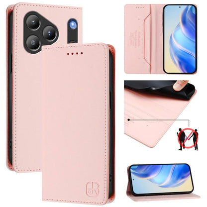 RC01 Dual-Folded Magnetic Suction RFID Leather Phone Case, For Blackview WAVE 7C, For Blackview WAVE 10, For Blackview Shark 6, For Blackview Oscal Tiger 13, For Blackview Shark 9, For Blackview Wave 8C, For Blackview Oscal Flat 2 / 2C                 ...