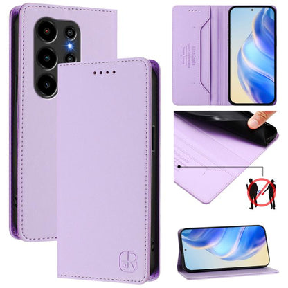 RC01 Dual-Folded Magnetic Suction RFID Leather Phone Case, For Blackview WAVE 7C, For Blackview WAVE 10, For Blackview Shark 6, For Blackview Oscal Tiger 13, For Blackview Shark 9, For Blackview Wave 8C, For Blackview Oscal Flat 2 / 2C                 ...