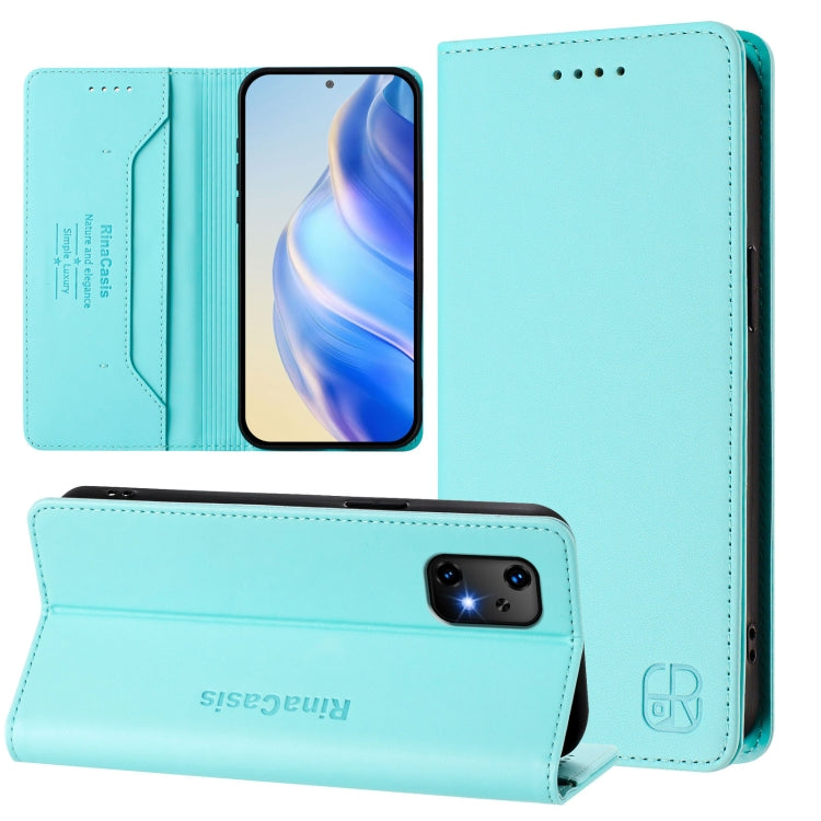 RC01 Dual-Folded Magnetic Suction RFID Leather Phone Case, For UMIDIGI G100x 4G / 5G, For UMIDIGI G100 Pro, For UMIDIGI Note 100, For UMIDIGI Note 90, For UMIDIGI A15 / A15C / A15T, For UMIDIGI G9 5G, For UMIDIGI Bison X20, For UMIDIGI Power 7 / 7S    ...