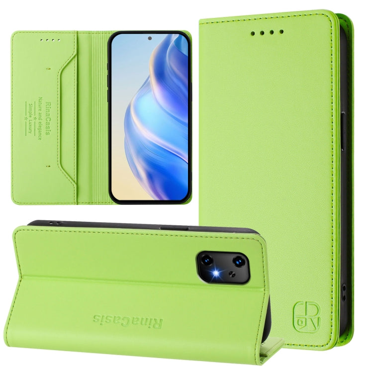 RC01 Dual-Folded Magnetic Suction RFID Leather Phone Case, For UMIDIGI G100x 4G / 5G, For UMIDIGI G100 Pro, For UMIDIGI Note 100, For UMIDIGI Note 90, For UMIDIGI A15 / A15C / A15T, For UMIDIGI G9 5G, For UMIDIGI Bison X20, For UMIDIGI Power 7 / 7S    ...