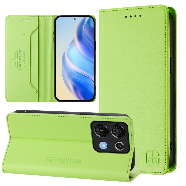 RC01 Dual-Folded Magnetic Suction RFID Leather Phone Case, For UMIDIGI G100x 4G / 5G, For UMIDIGI G100 Pro, For UMIDIGI Note 100, For UMIDIGI Note 90, For UMIDIGI A15 / A15C / A15T, For UMIDIGI G9 5G, For UMIDIGI Bison X20, For UMIDIGI Power 7 / 7S    ...