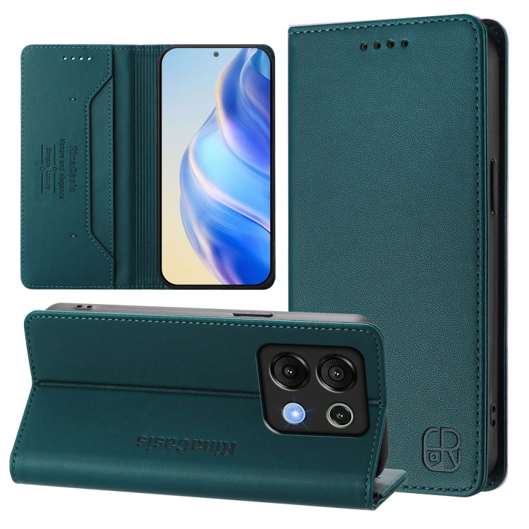 RC01 Dual-Folded Magnetic Suction RFID Leather Phone Case, For UMIDIGI G100x 4G / 5G, For UMIDIGI G100 Pro, For UMIDIGI Note 100, For UMIDIGI Note 90, For UMIDIGI A15 / A15C / A15T, For UMIDIGI G9 5G, For UMIDIGI Bison X20, For UMIDIGI Power 7 / 7S    ...