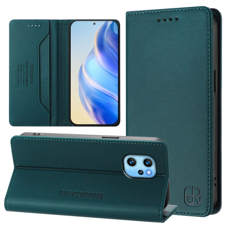 RC01 Dual-Folded Magnetic Suction RFID Leather Phone Case, For UMIDIGI G100x 4G / 5G, For UMIDIGI G100 Pro, For UMIDIGI Note 100, For UMIDIGI Note 90, For UMIDIGI A15 / A15C / A15T, For UMIDIGI G9 5G, For UMIDIGI Bison X20, For UMIDIGI Power 7 / 7S    ...