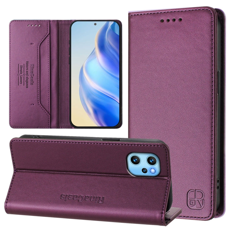 RC01 Dual-Folded Magnetic Suction RFID Leather Phone Case, For UMIDIGI G100x 4G / 5G, For UMIDIGI G100 Pro, For UMIDIGI Note 100, For UMIDIGI Note 90, For UMIDIGI A15 / A15C / A15T, For UMIDIGI G9 5G, For UMIDIGI Bison X20, For UMIDIGI Power 7 / 7S    ...
