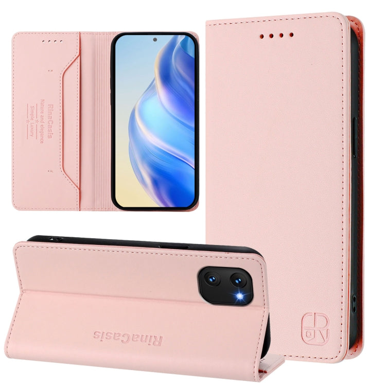 RC01 Dual-Folded Magnetic Suction RFID Leather Phone Case, For UMIDIGI G100x 4G / 5G, For UMIDIGI G100 Pro, For UMIDIGI Note 100, For UMIDIGI Note 90, For UMIDIGI A15 / A15C / A15T, For UMIDIGI G9 5G, For UMIDIGI Bison X20, For UMIDIGI Power 7 / 7S    ...