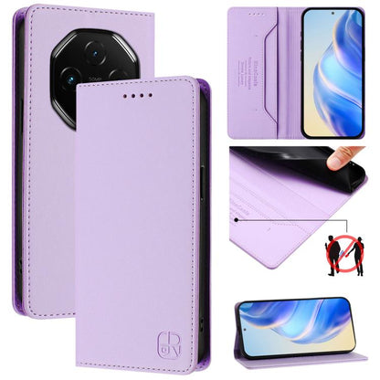 RC01 Dual-Folded Magnetic Suction RFID Leather Phone Case, For UMIDIGI G100x 4G / 5G, For UMIDIGI G100 Pro, For UMIDIGI Note 100, For UMIDIGI Note 90, For UMIDIGI A15 / A15C / A15T, For UMIDIGI G9 5G, For UMIDIGI Bison X20, For UMIDIGI Power 7 / 7S    ...