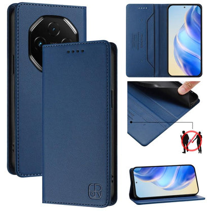 RC01 Dual-Folded Magnetic Suction RFID Leather Phone Case, For UMIDIGI G100x 4G / 5G, For UMIDIGI G100 Pro, For UMIDIGI Note 100, For UMIDIGI Note 90, For UMIDIGI A15 / A15C / A15T, For UMIDIGI G9 5G, For UMIDIGI Bison X20, For UMIDIGI Power 7 / 7S    ...