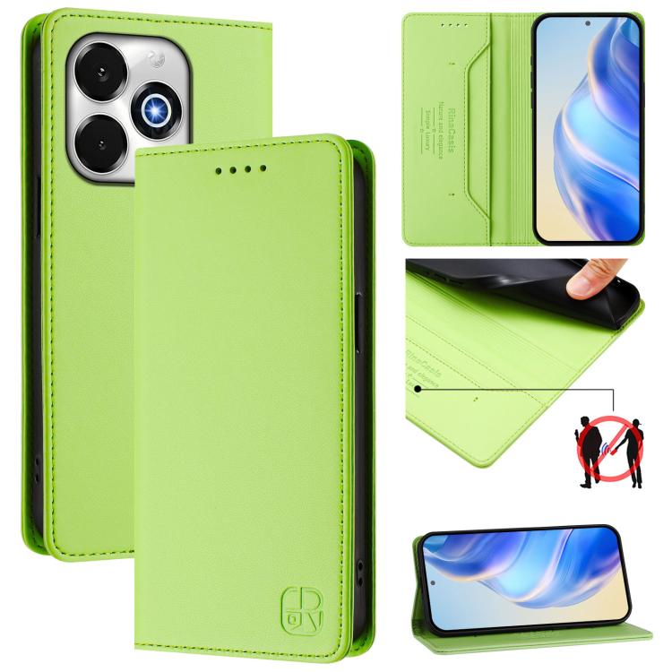 RC01 Dual-Folded Magnetic Suction RFID Leather Phone Case, For UMIDIGI G100x 4G / 5G, For UMIDIGI G100 Pro, For UMIDIGI Note 100, For UMIDIGI Note 90, For UMIDIGI A15 / A15C / A15T, For UMIDIGI G9 5G, For UMIDIGI Bison X20, For UMIDIGI Power 7 / 7S    ...