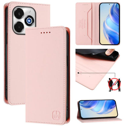 RC01 Dual-Folded Magnetic Suction RFID Leather Phone Case, For UMIDIGI G100x 4G / 5G, For UMIDIGI G100 Pro, For UMIDIGI Note 100, For UMIDIGI Note 90, For UMIDIGI A15 / A15C / A15T, For UMIDIGI G9 5G, For UMIDIGI Bison X20, For UMIDIGI Power 7 / 7S    ...